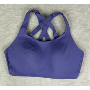 Lululemon Energy Bra High Support 38DD Women’s Sports Bra Running Workout Purple